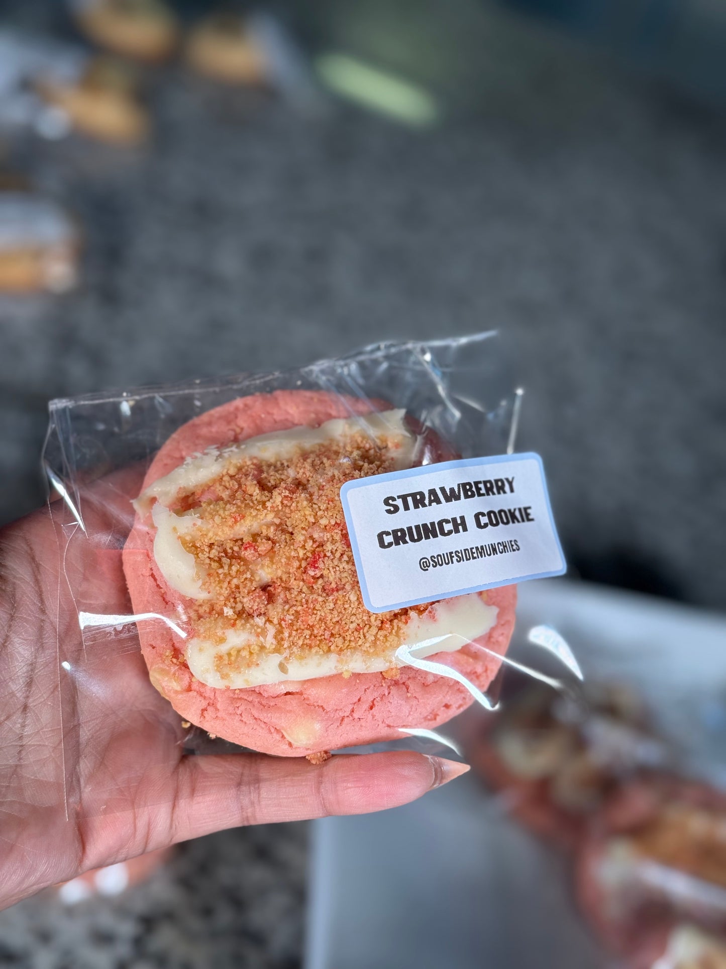 Strawberry Crunch Cookie